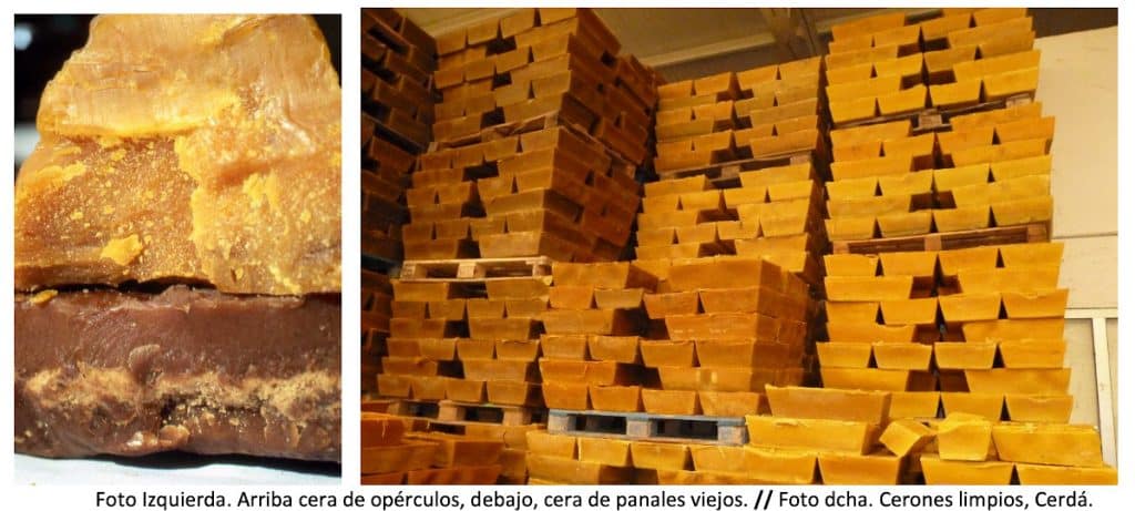 Los trabajos de la Cera de abeja: Como fundirla y limpiarla - Apicultura